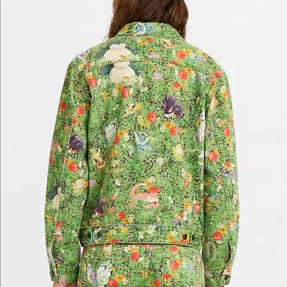 LEVI'S X POKÉMON VINTAGE FIT TRUCKER JACKET - Picture 2 of 3